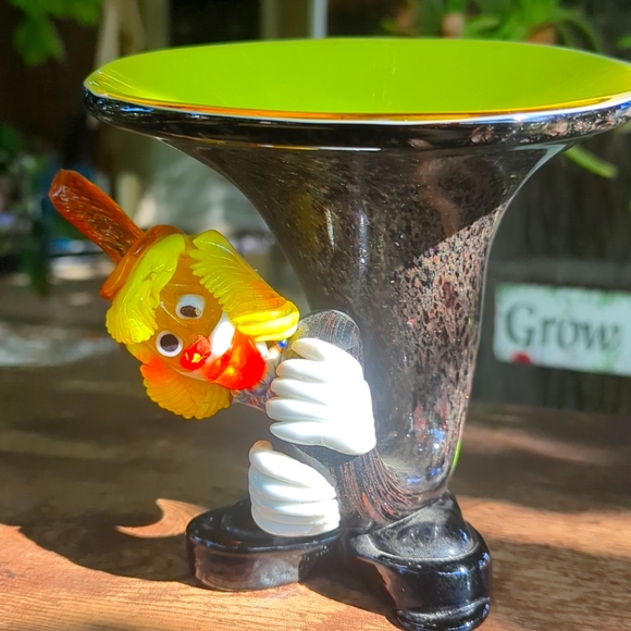 Rare HTF Vintage 💎 Murano, Italy 🤡 hand-blown VENETIAN GLASS CLOWN 🤡 pristine - Picture 6 of 9
